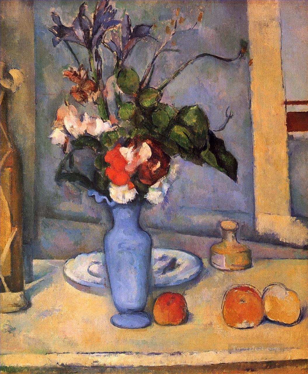 The Blue Vase Paul Cezanne Oil Paintings